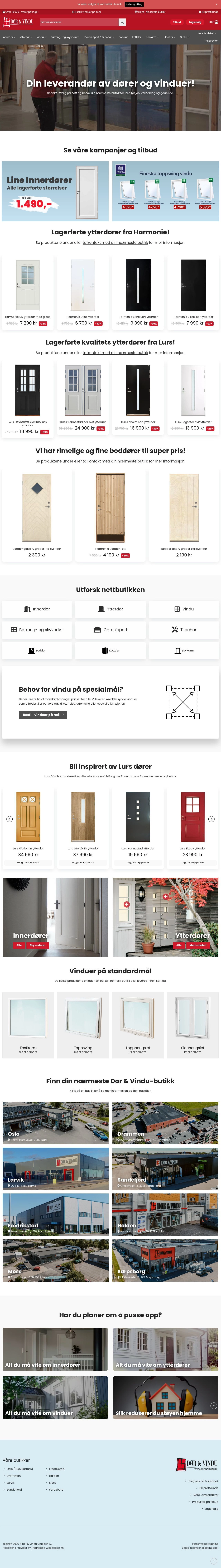 Dør & Vindu