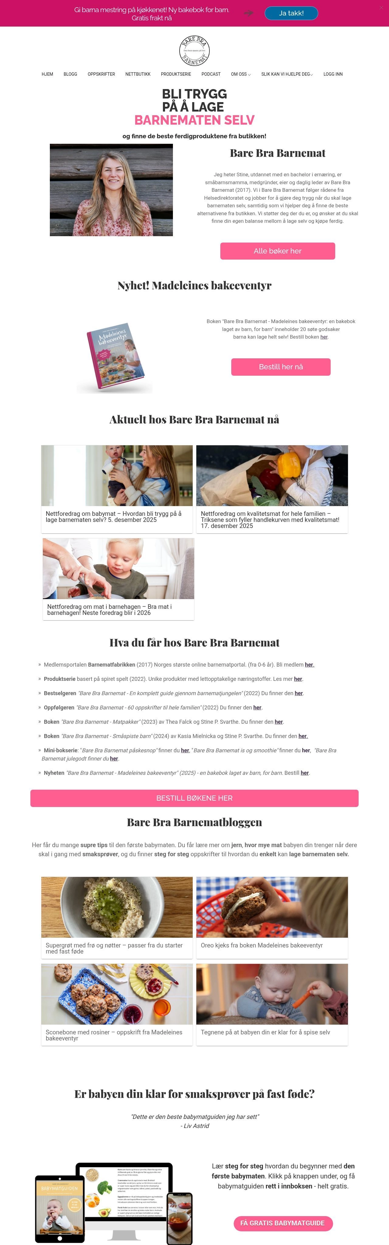 Bare Bra Barnemat