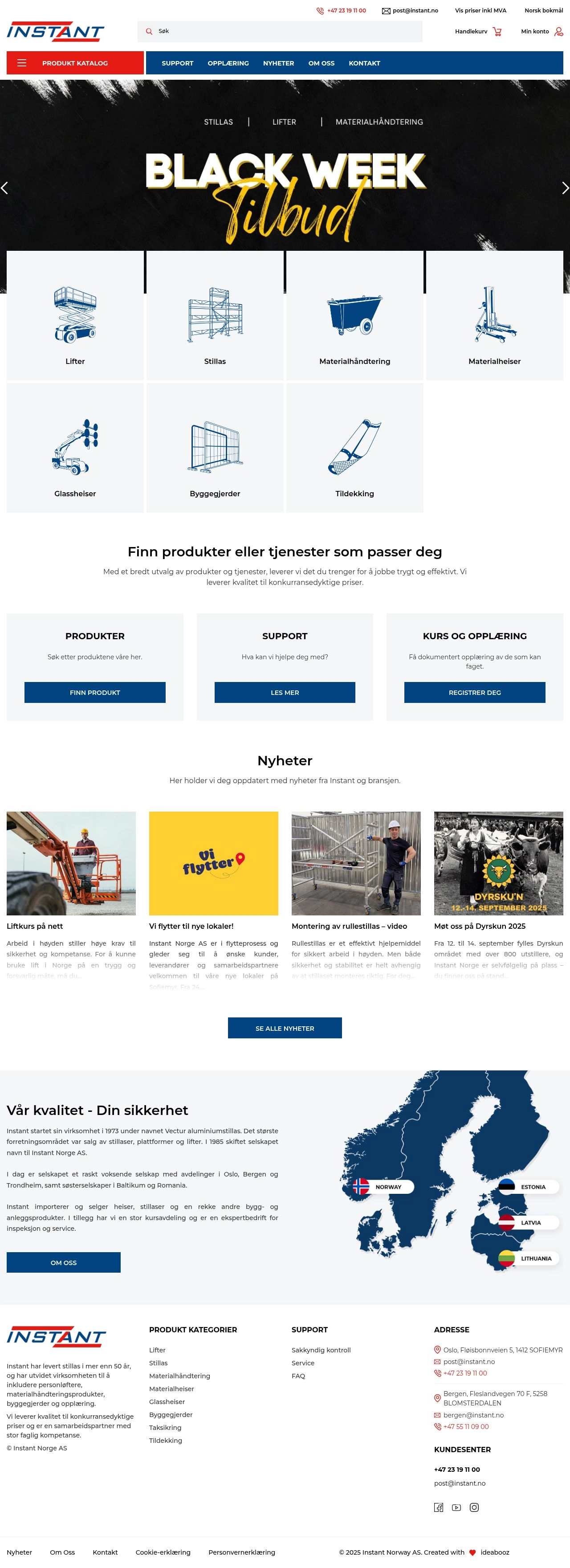 Skjermbilde av Instant