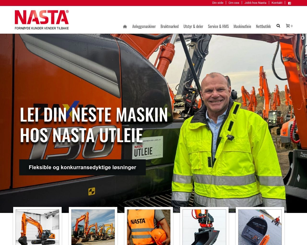 Skjermbilde av Nasta AS