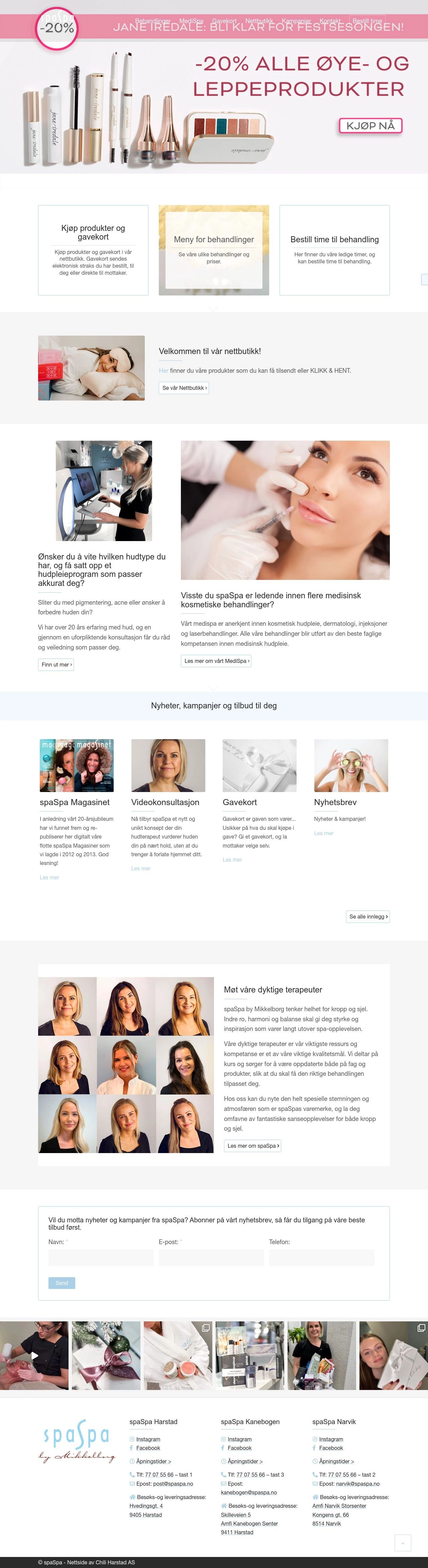 Skjermbilde av spaSpa