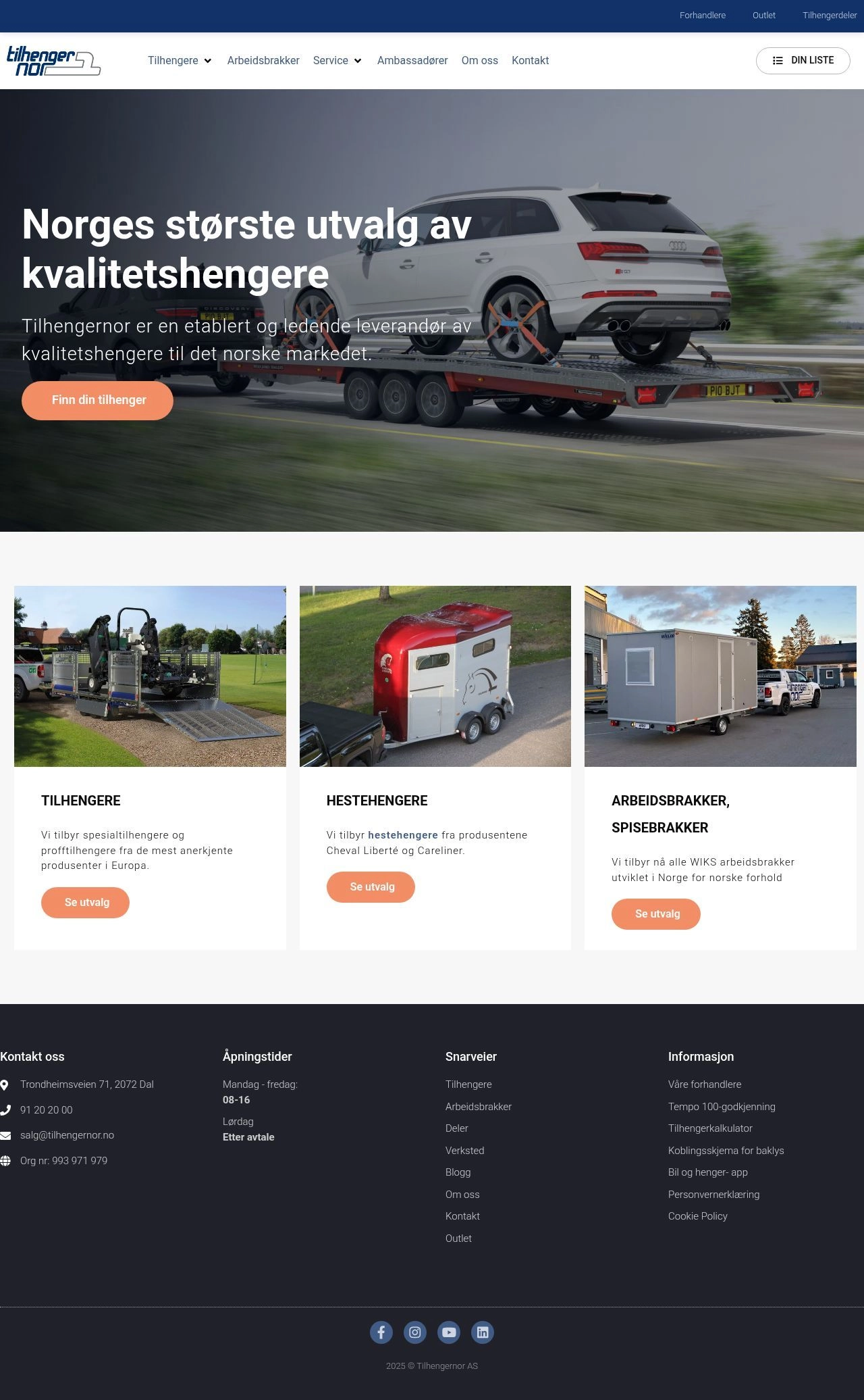 Skjermbilde av Tilhengernor